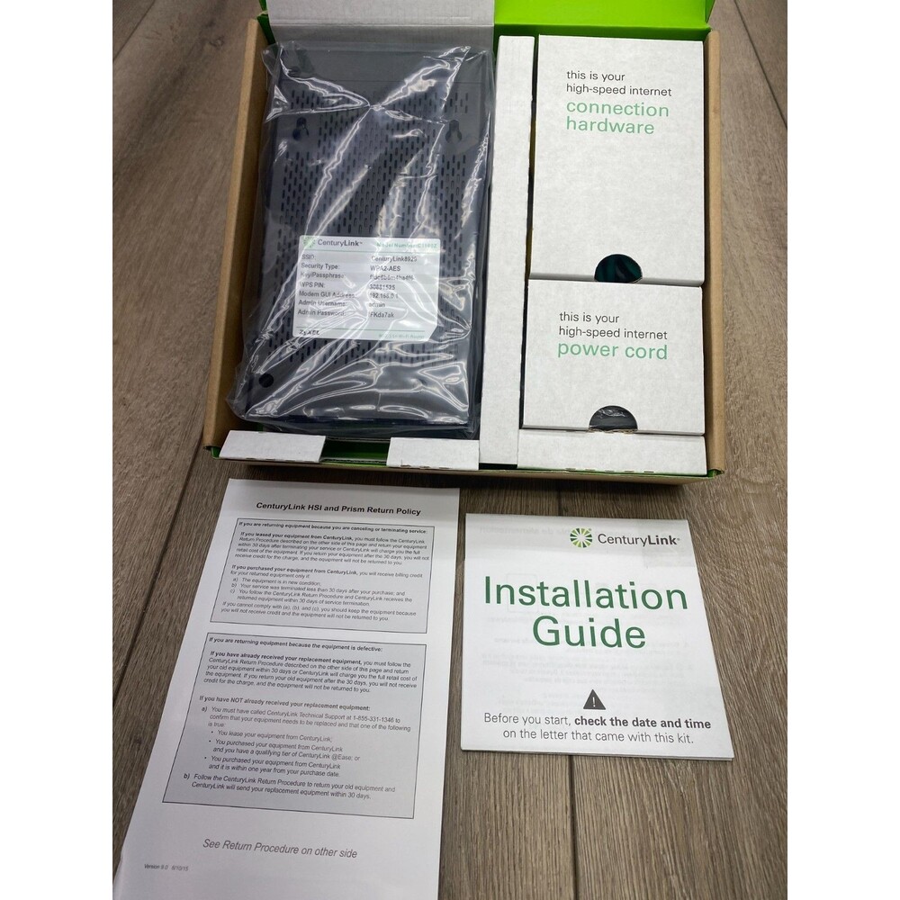 Century Link Modem Router Model C1100Z - Picture 4 of 4